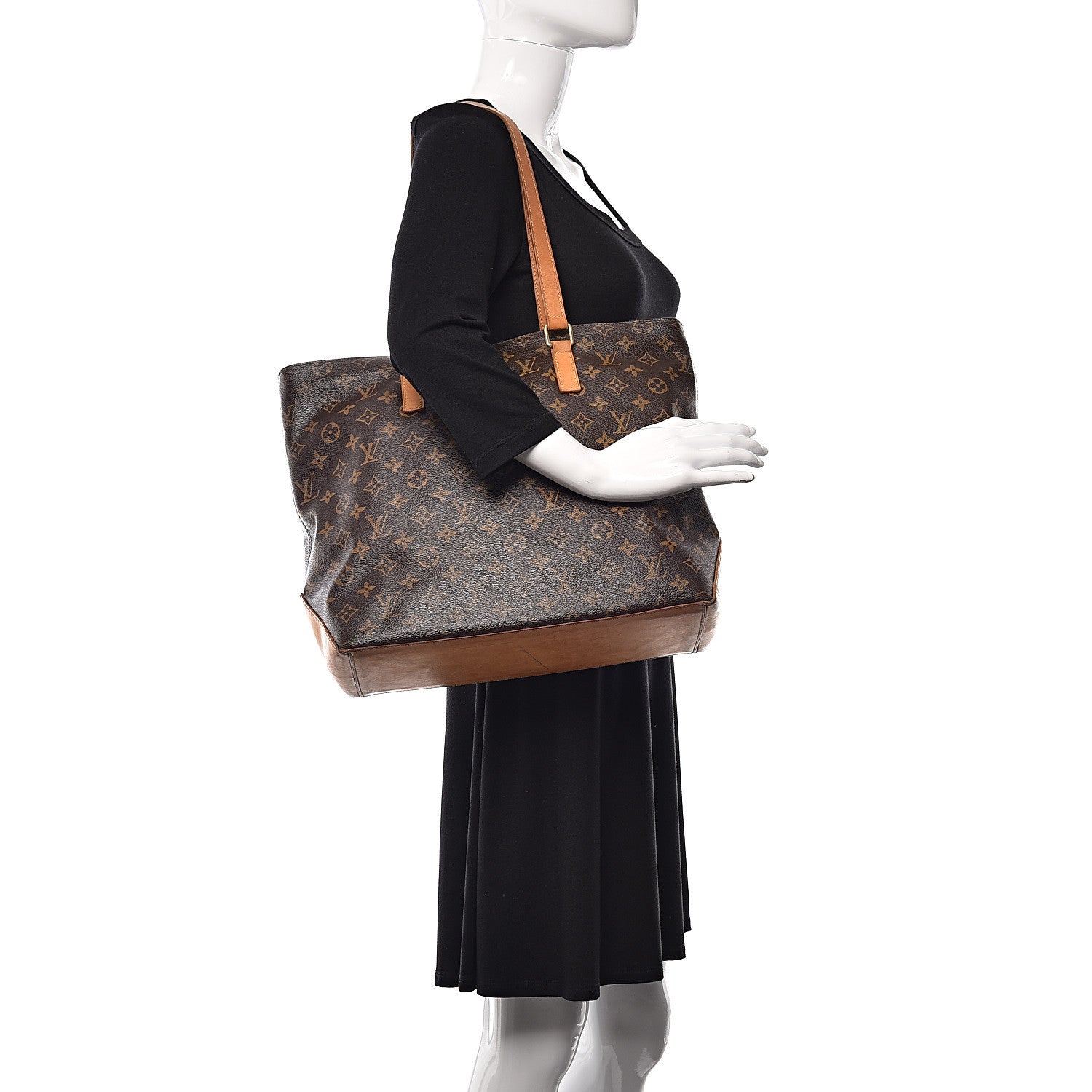 Louis Vuitton Monogram Cabas Mezzo 2 of 17