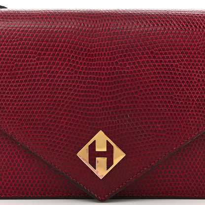 Hermes Lizard Sac Versailles Rubis 7 of 10
