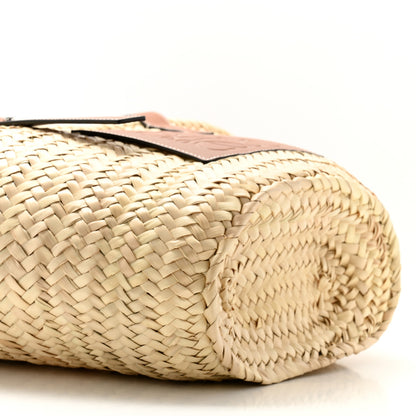 Loewe Raffia Basket Tote Bag Natural Tan 8 of 10