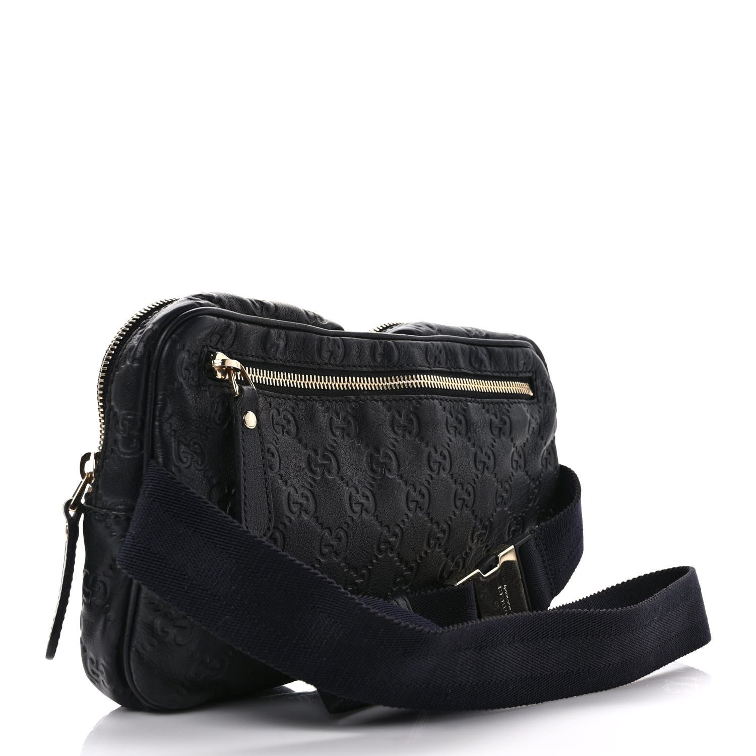 Gucci Guccissima Belt Bag Black 3 of 10