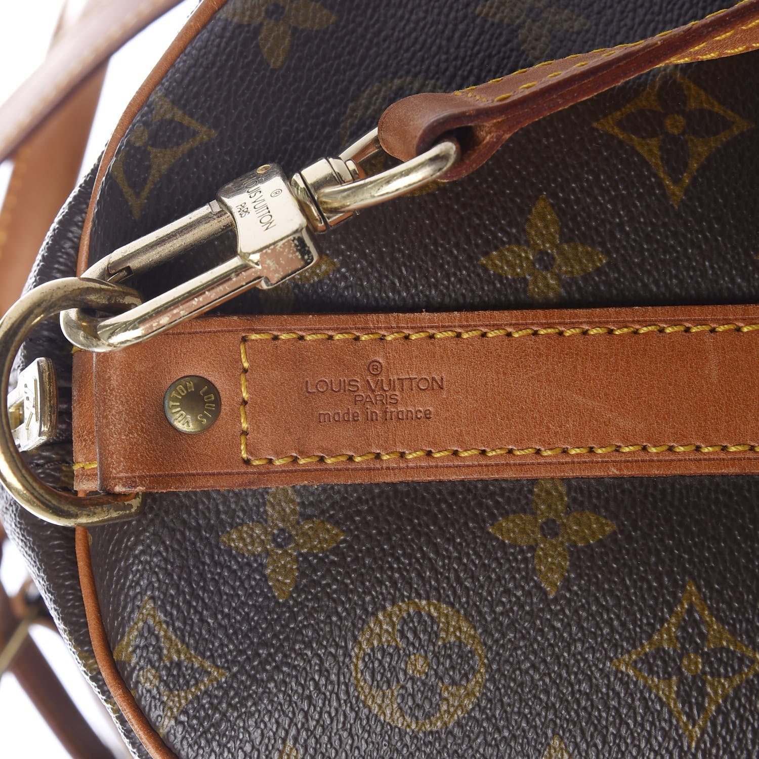Louis Vuitton Monogram Keepall Bandouliere 55 6 of 10