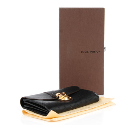 Louis Vuitton Mahina Iris Wallet Black 4 of 7