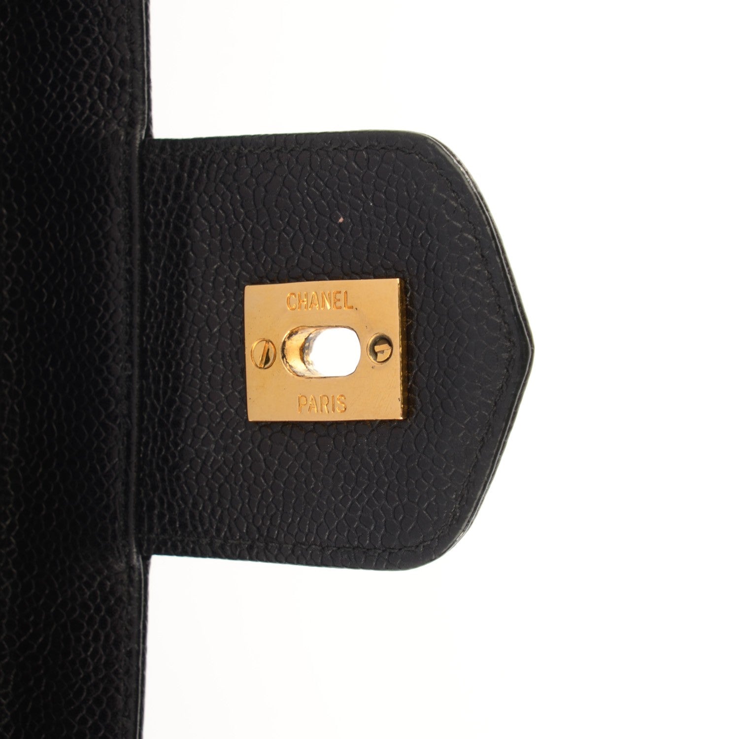 Chanel Caviar CC Vanity Cosmetic Case Black 8 of 9