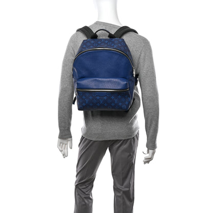 Louis Vuitton Taiga Monogram Discovery Backpack PM Cobalt 2 of 18
