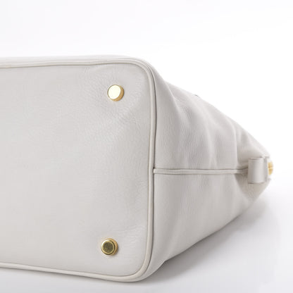 Tom Ford Goatskin Charlotte Satchel White 7 of 10