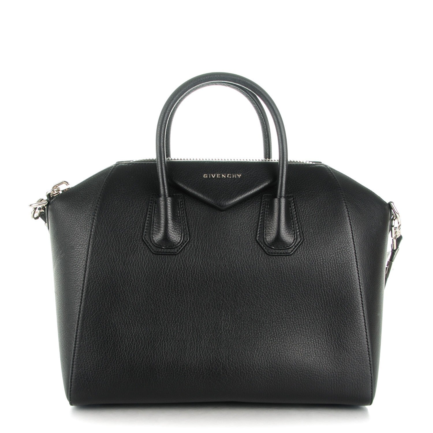 Givenchy Sugar Goatskin Medium Antigona Black 1 of 7