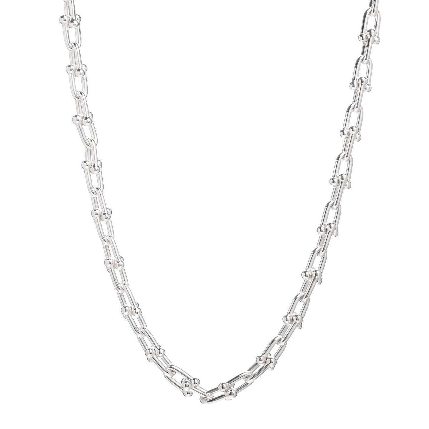 Sterling Silver Medium HardWear Link Necklace
