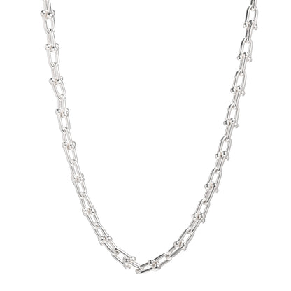 Tiffany Sterling Silver Medium HardWear Link Necklace 1 of 4