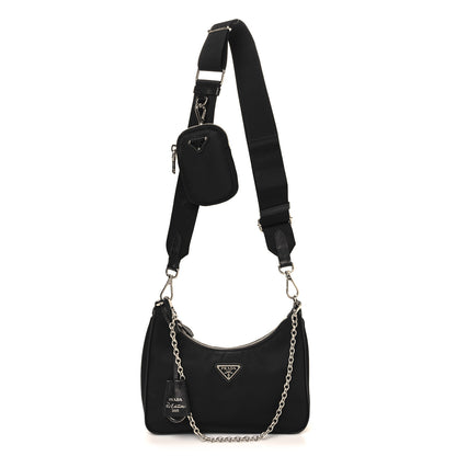 Prada Nylon Re-Edition 2005 Shoulder Bag Black 1 of 10
