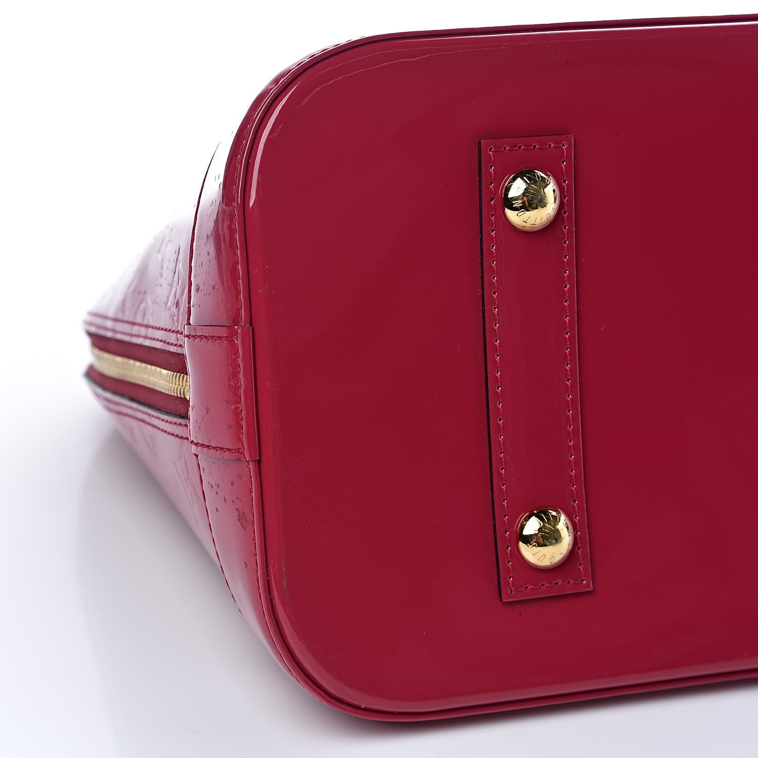 Louis Vuitton Vernis Alma MM Rose Indien 8 of 10