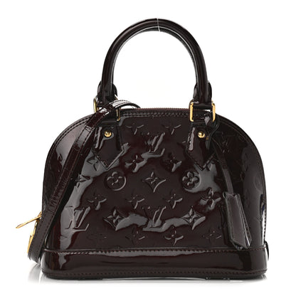 Louis Vuitton Vernis Alma BB Amarante 1 of 10