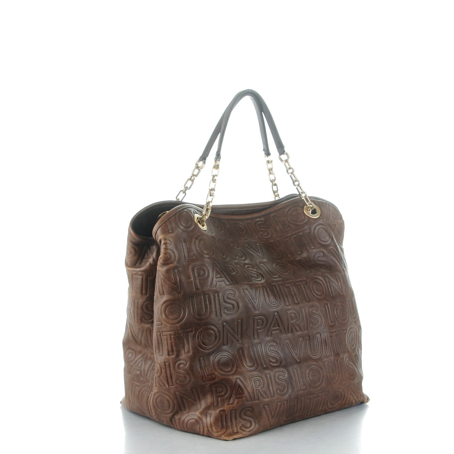 Monogram Paris Souple Whisper GM Chocolate