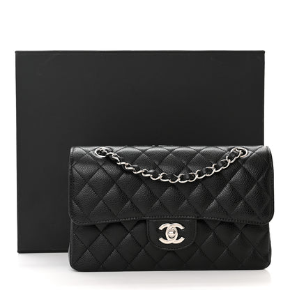 Chanel Caviar Quilted Small Double Flap Black 13 of 13