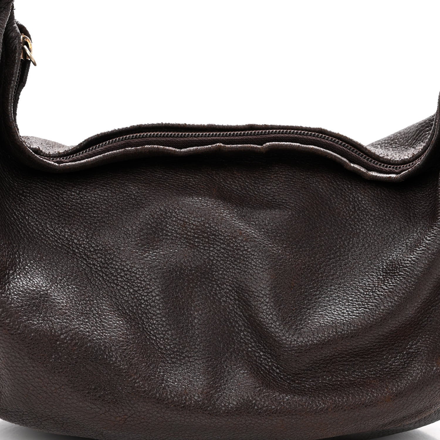 Chanel Grained Calfskin Tassel Hobo Brown 7 of 12
