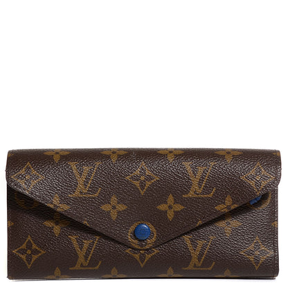 Louis Vuitton Monogram Josephine Wallet Blue 1 of 8