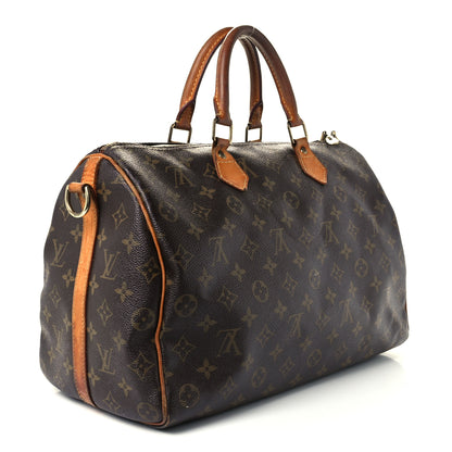 Louis Vuitton Monogram Speedy 35 Bandouliere 3 of 14