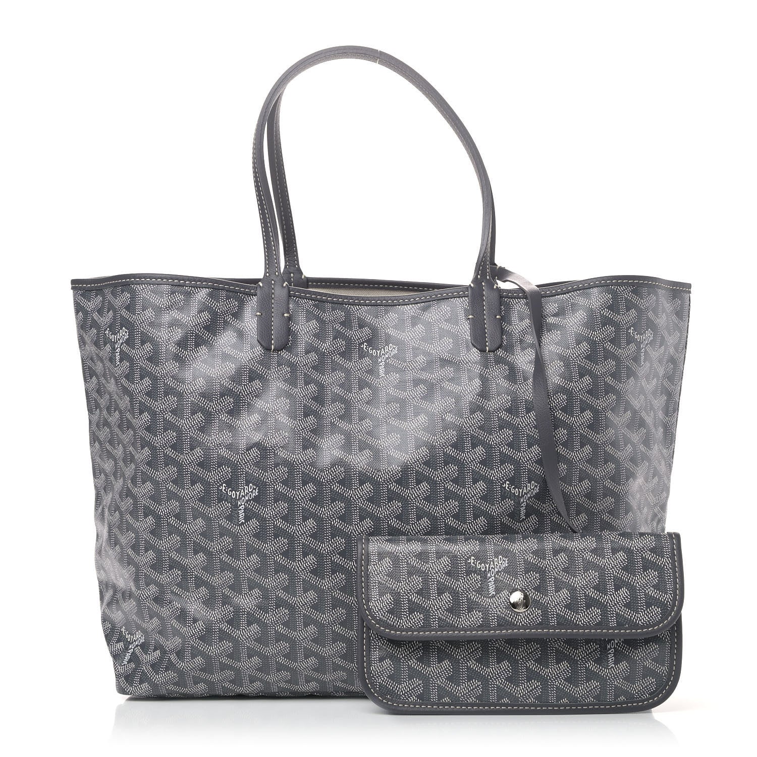 Goyard Goyardine Saint Louis PM Grey 1 of 4