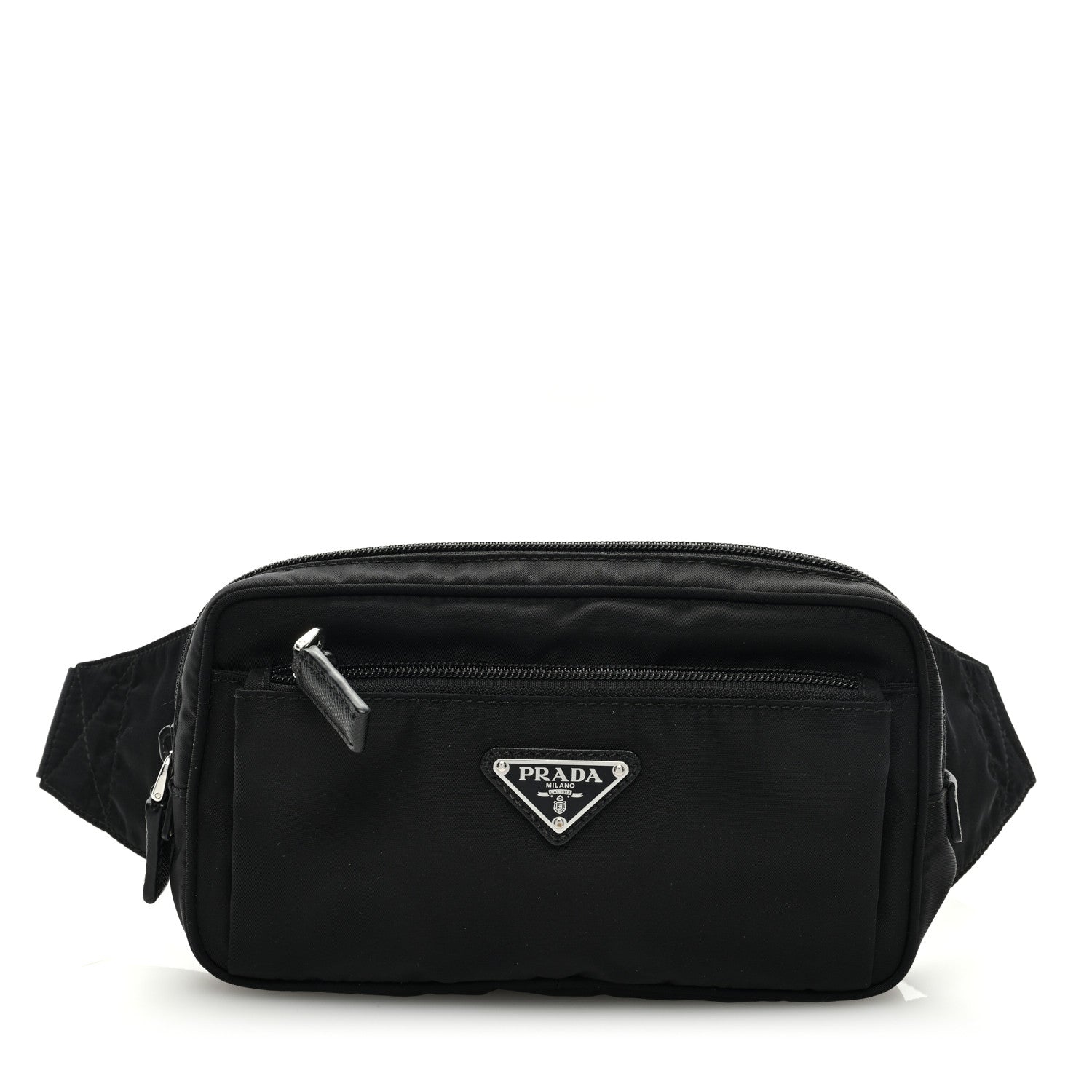 Prada Re-Nylon Saffiano Belt Bag Black 1 of 8