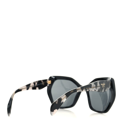 Prada Acetate Sunglasses SPR 16R Black Tortoise Grey 4 of 7