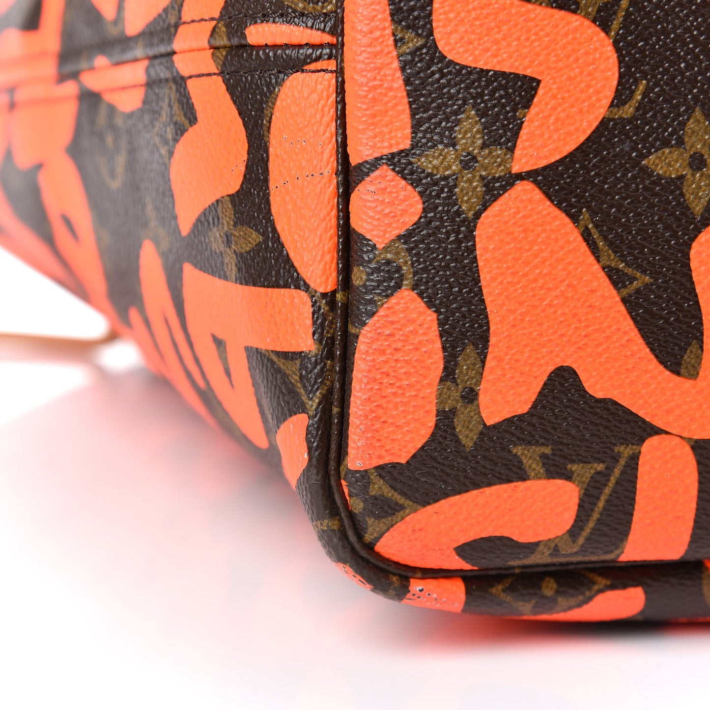 Monogram Graffiti Neverfull GM Orange