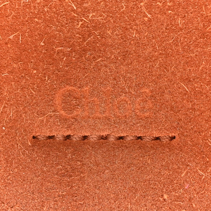Chloe Suede Calfskin Small Faye Shoulder Bag Tobacco 7 of 9