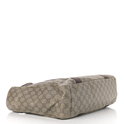 Gucci GG Plus Monogram Medium Tote Dark Brown 3 of 14