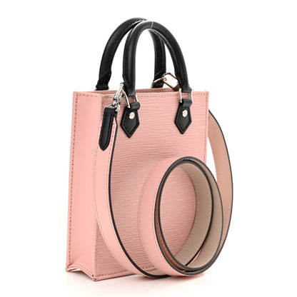 Louis Vuitton Epi Petit Sac Plat Rose Ballerine 3 of 11