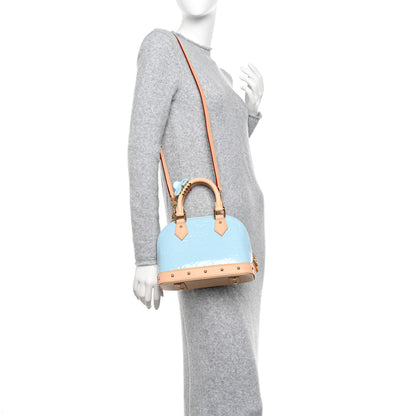 Louis Vuitton Vernis Hairclip Alma BB Sky 2 of 10
