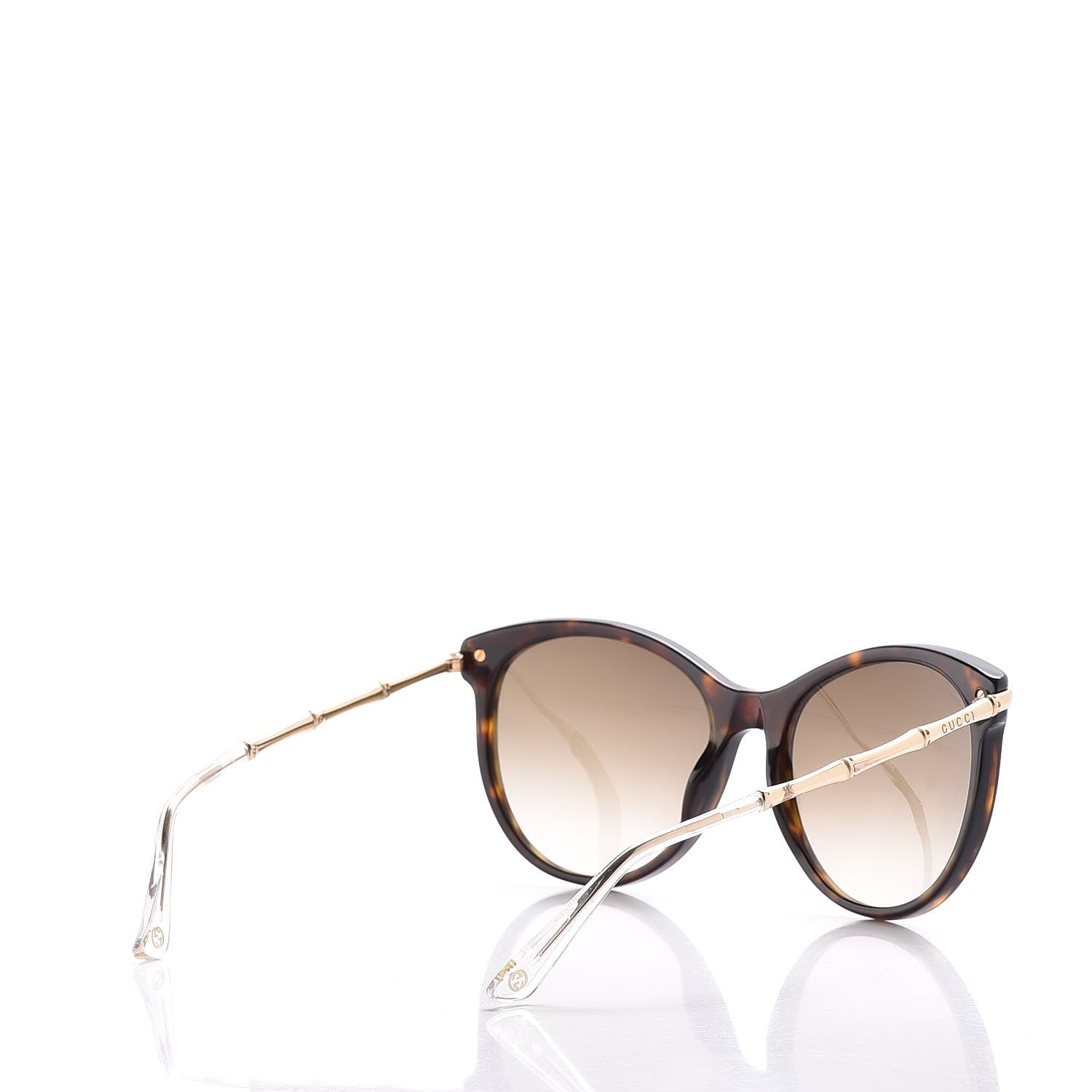 Gucci Bamboo Cat Eye Sunglasses GG3771/S Tortoise 4 of 9