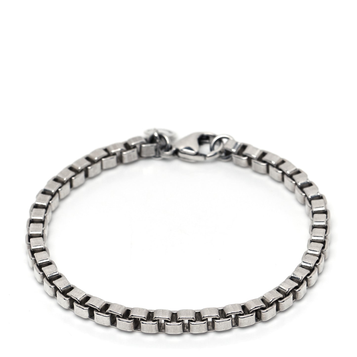 Sterling Silver 4mm Venetian Link Bracelet