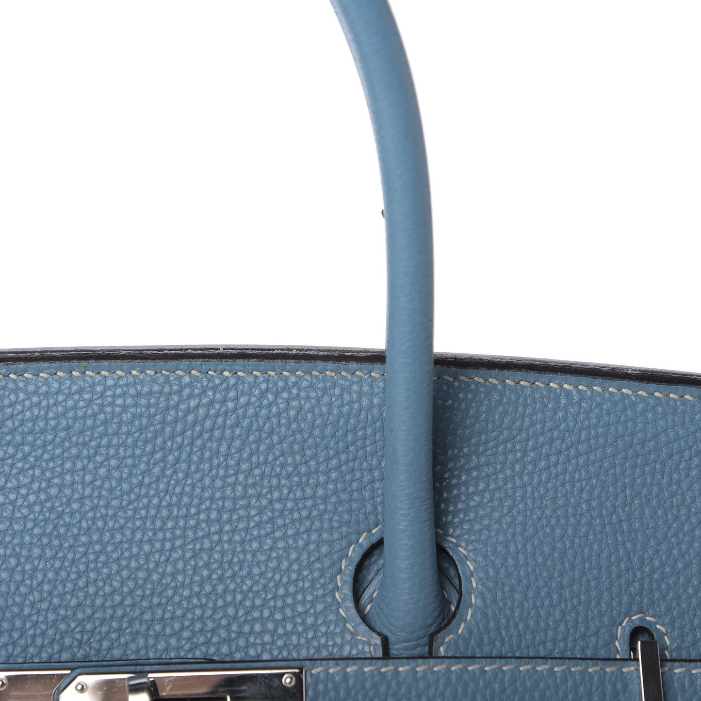 Togo Birkin 35 Blue Jean