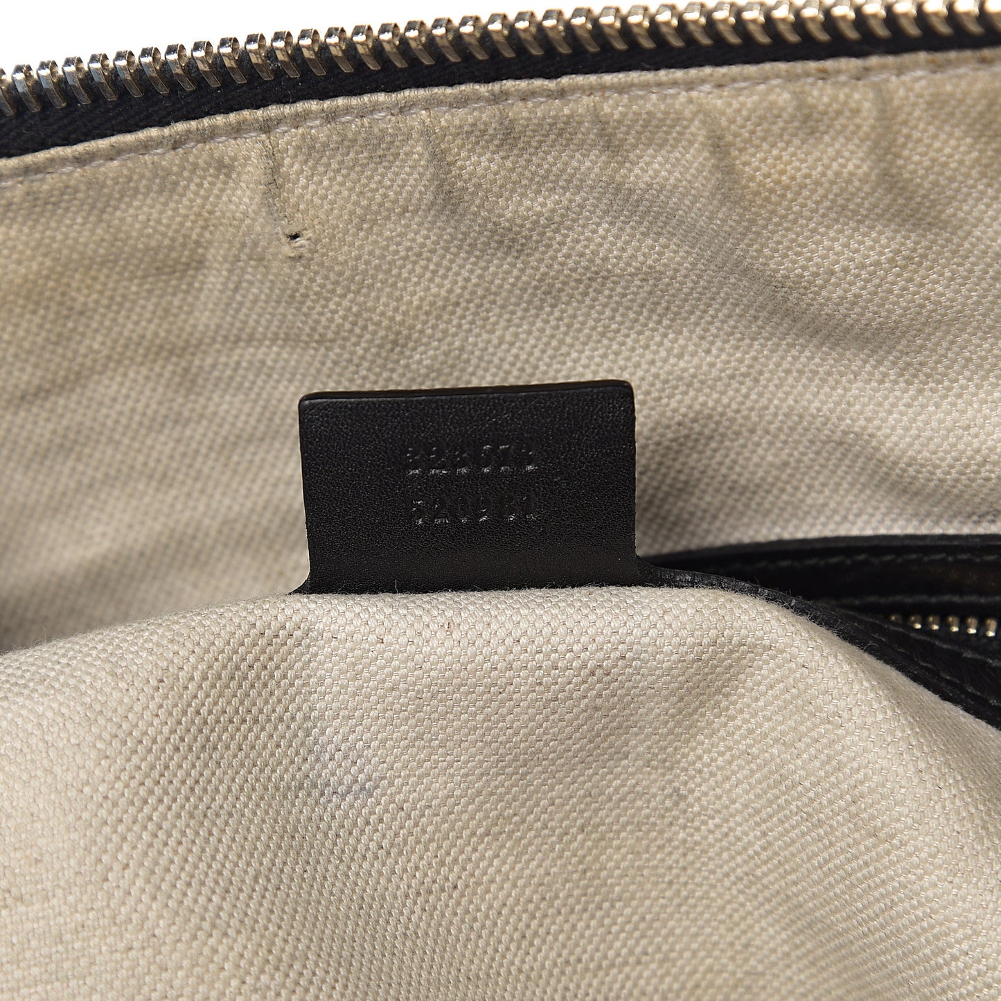 Guccissima Medium Bree Shoulder Bag Black