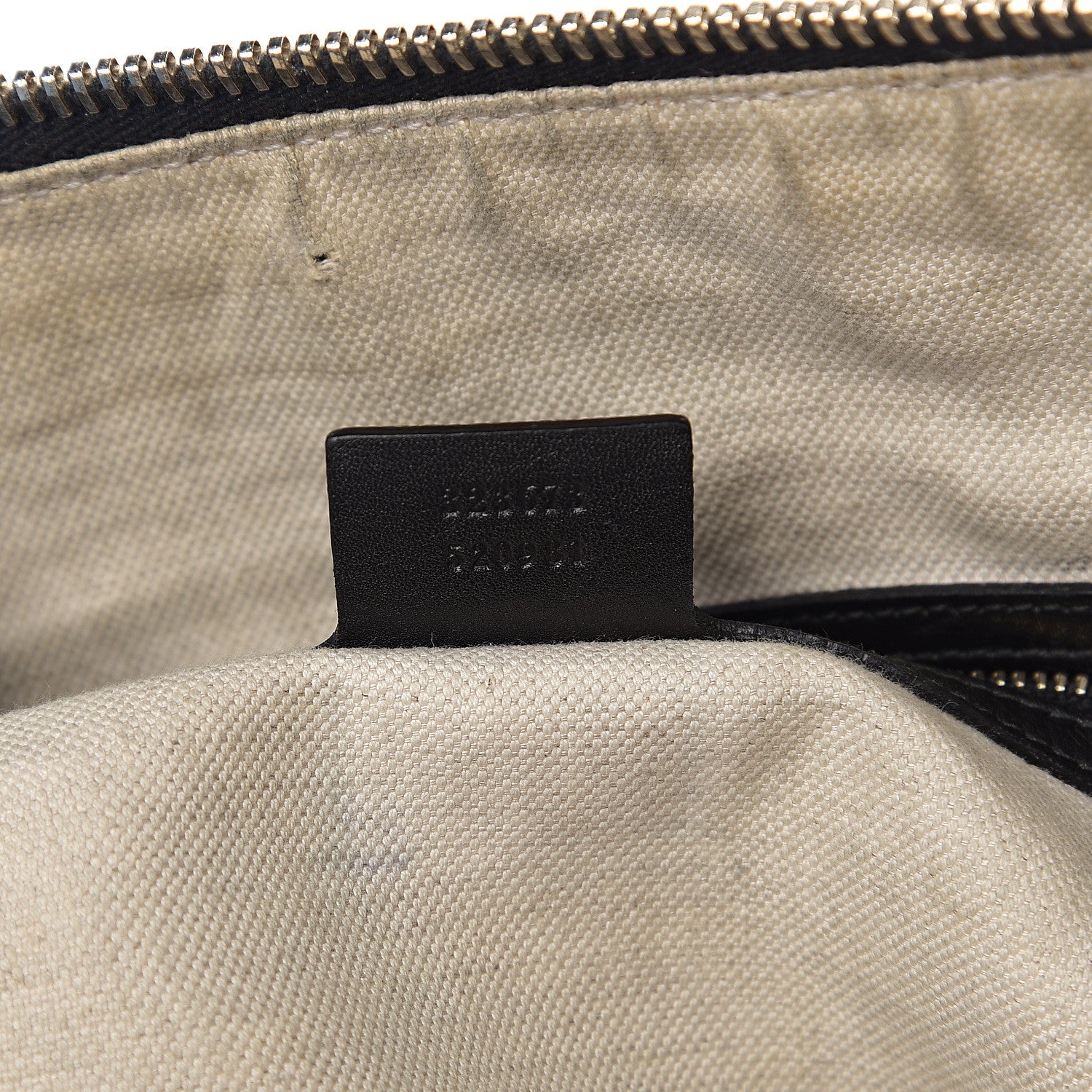 Gucci Guccissima Medium Bree Shoulder Bag Black 6 of 16