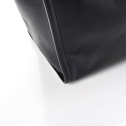 Chanel Caviar Small Studded Deauville Tote Black 17 of 17