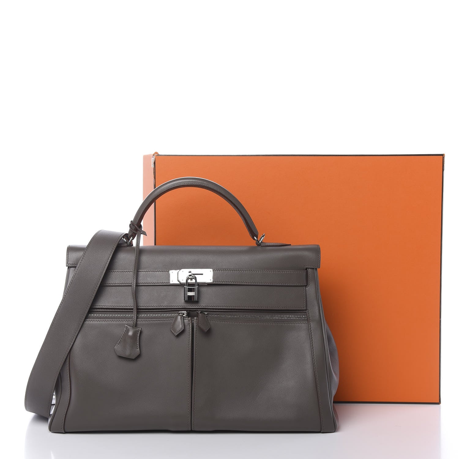 Hermes Swift Lakis Kelly 40 Etain 15 of 15