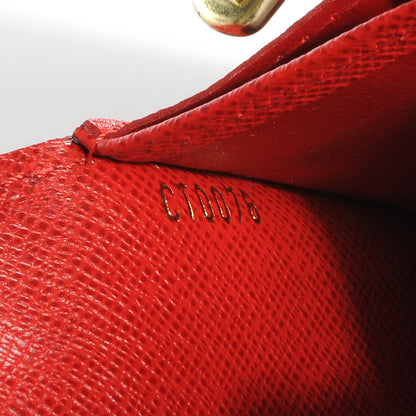 Louis Vuitton Monogram Groom Sarah Wallet Red 7 of 7