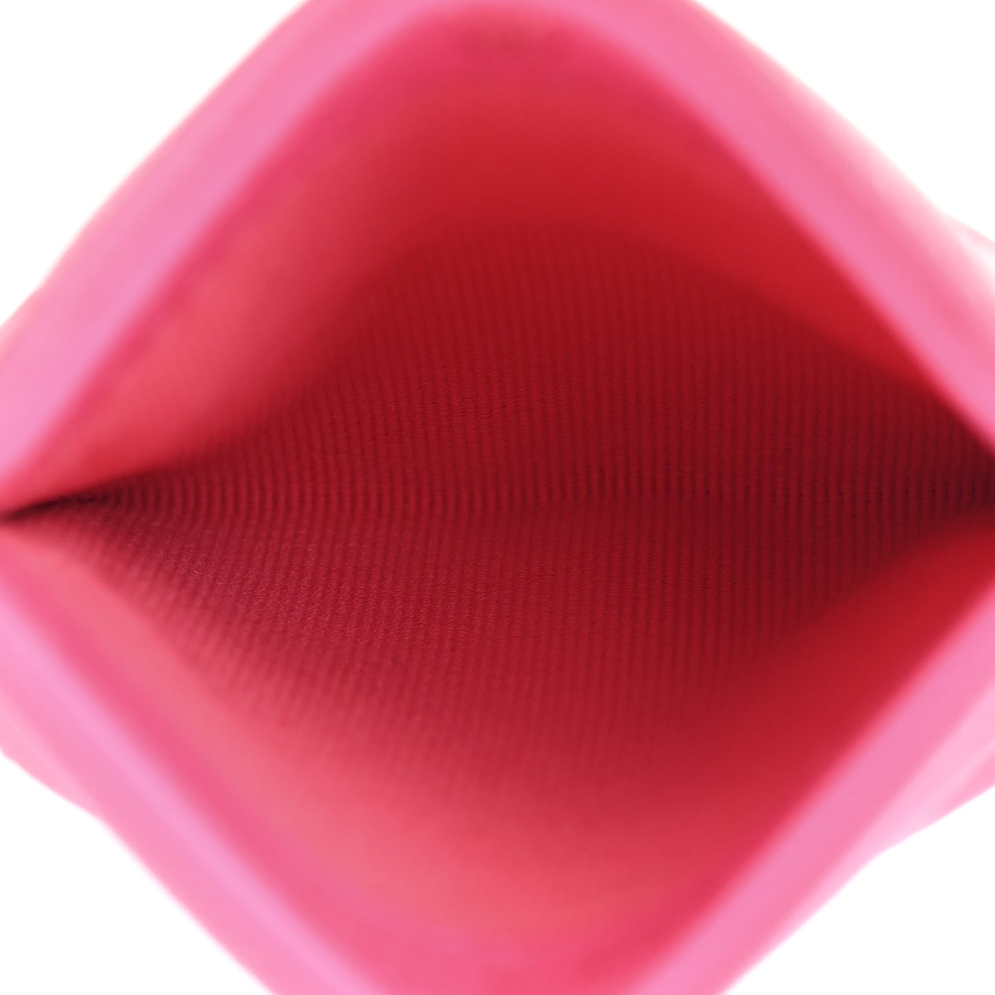 Caviar Quilted Vertical Card Holder Pink