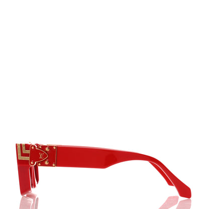 Louis Vuitton Acetate 1.1 Millionaires Z1169W Sunglasses Red 3 of 7