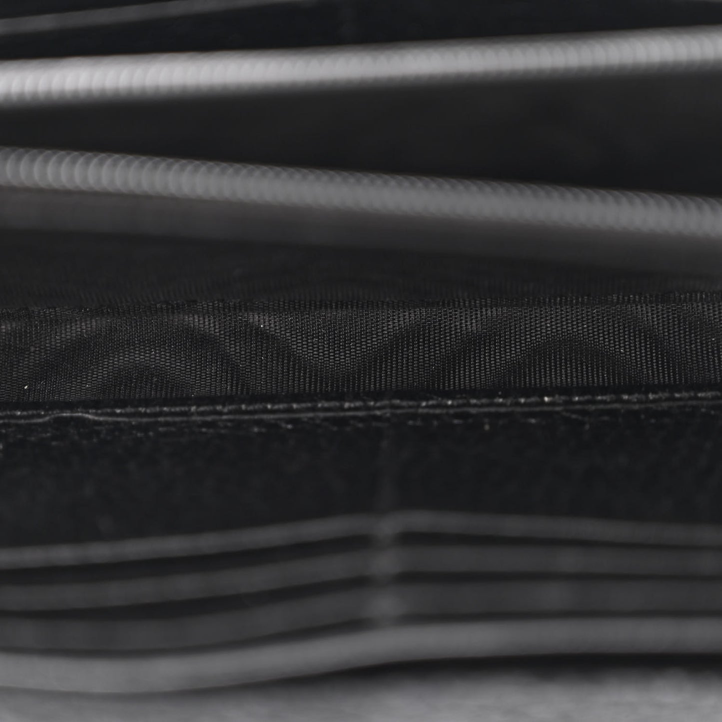 Dollar Calfskin GG Supreme Monogram Petite GG Marmont Wallet Chain Bag Black Beige Ebony