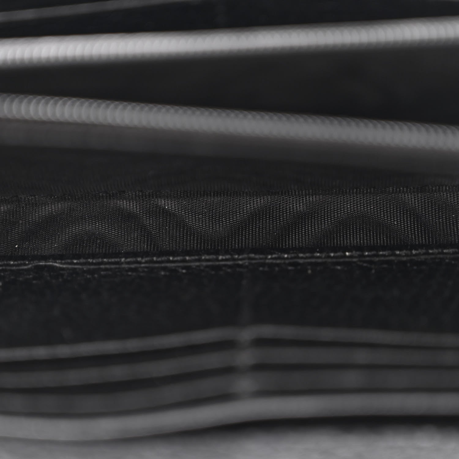 Gucci Dollar Calfskin GG Supreme Monogram Petite GG Marmont Wallet Chain Bag Black Beige Ebony 5 of 11