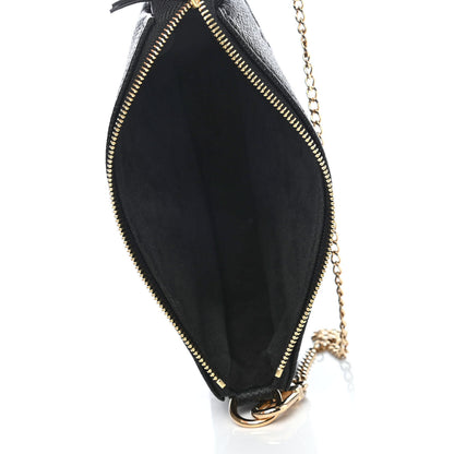Louis Vuitton Empreinte Monogram Giant Mini Pochette Accessories Black 4 of 4