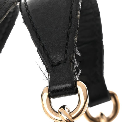 Gucci Pebbled Calfskin Medium Soho Chain Shoulder Bag Black 13 of 16