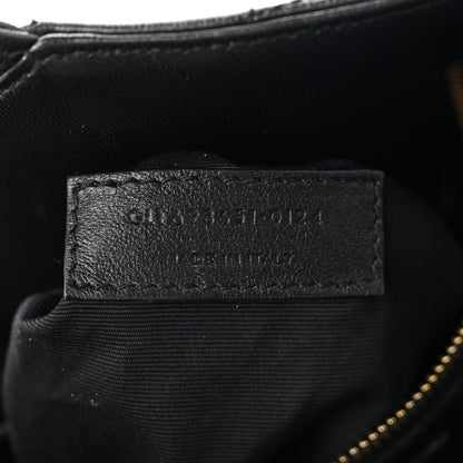 Saint Laurent Lambskin Quilted Maxi Icare Shopping Tote Black 7 of 14