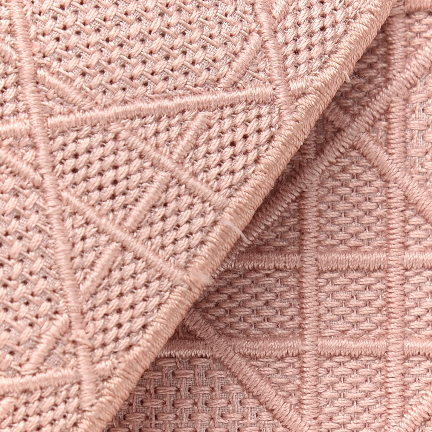 Canvas Embroidered Cannage Medium Lady D-Lite Pink