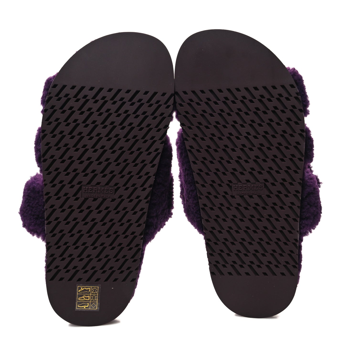 Woolskin Womens Chypre Sandals 37.5 Violet Fonce