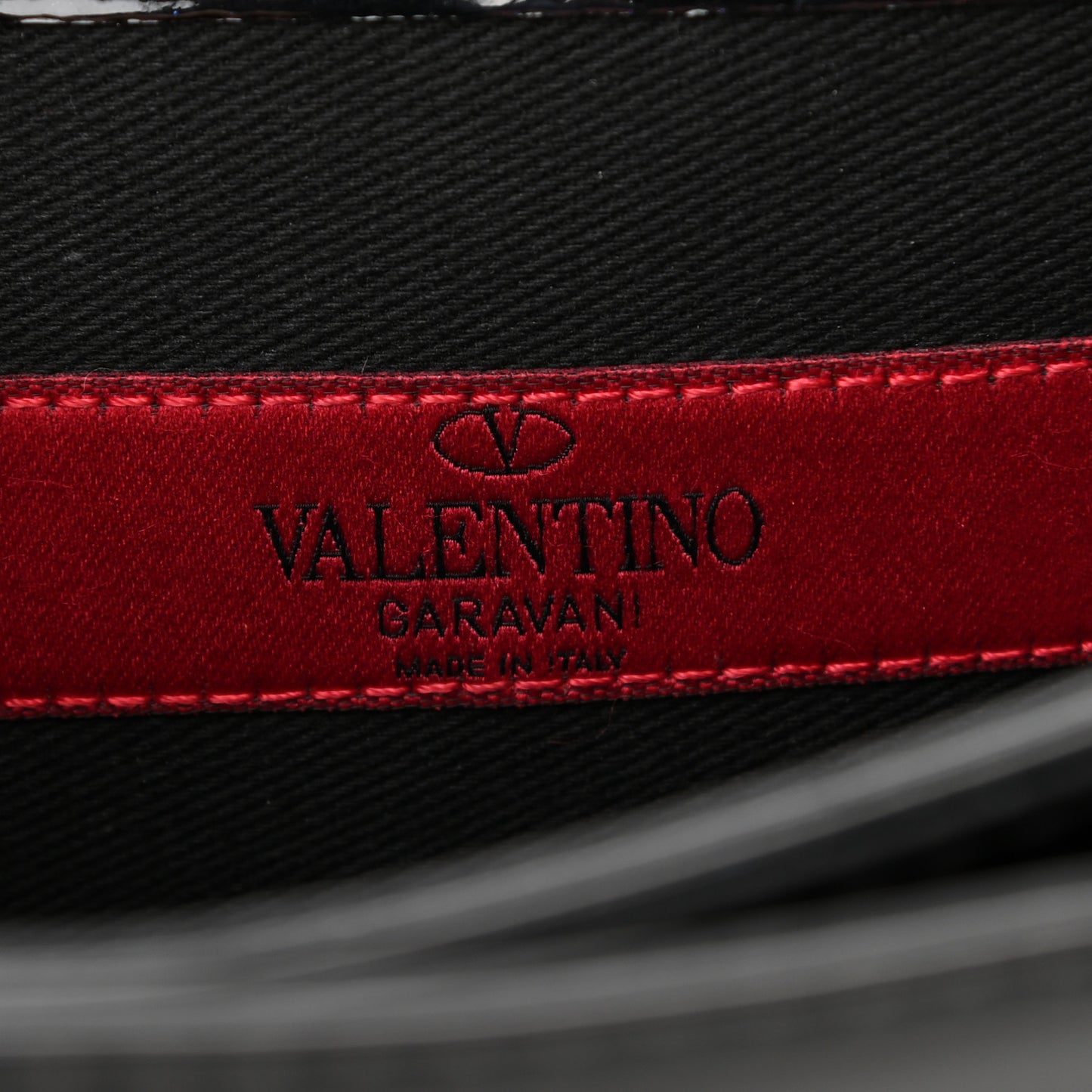 Patent Va Va Voom Shoulder Bag Black