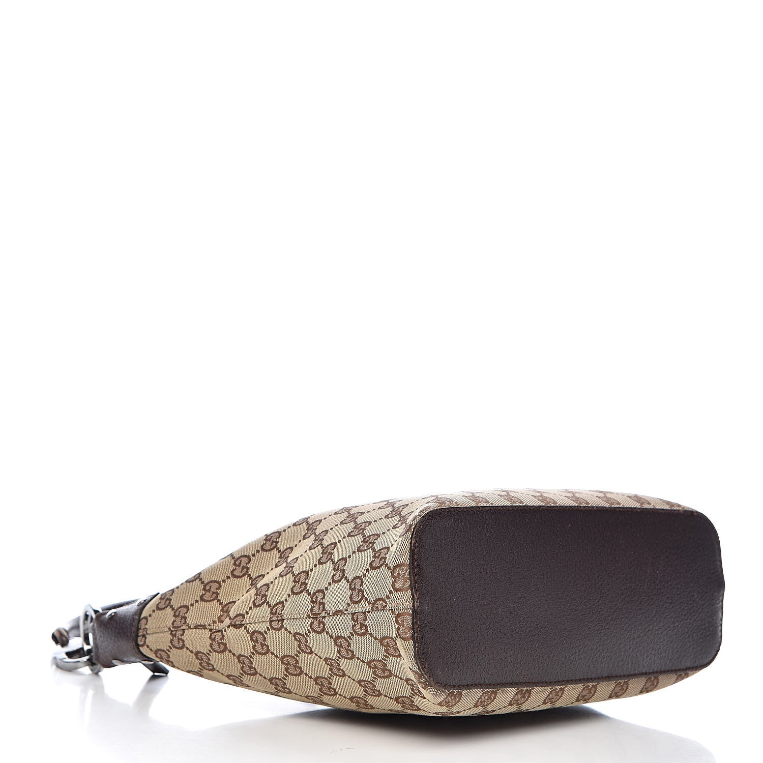Gucci Monogram GG Signature Shoulder Bag Brown 4 of 18