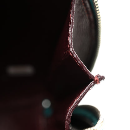 Chanel Metallic Caviar Quilted Camera Case Blue 11 of 12