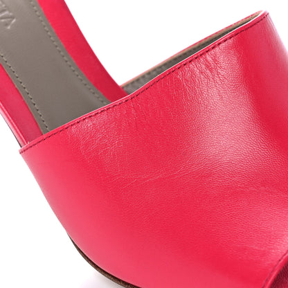 Bottega Veneta Lambskin Stretch Mule Sandals 40 Lollipop 8 of 9