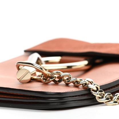 Chloe Suede Calfskin Mini Faye Bracelet Bag Tobacco 9 of 11